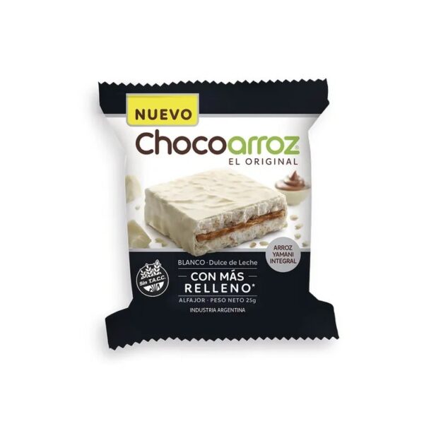 ALFAJOR CHOCO ARROZ BCO 22 GR