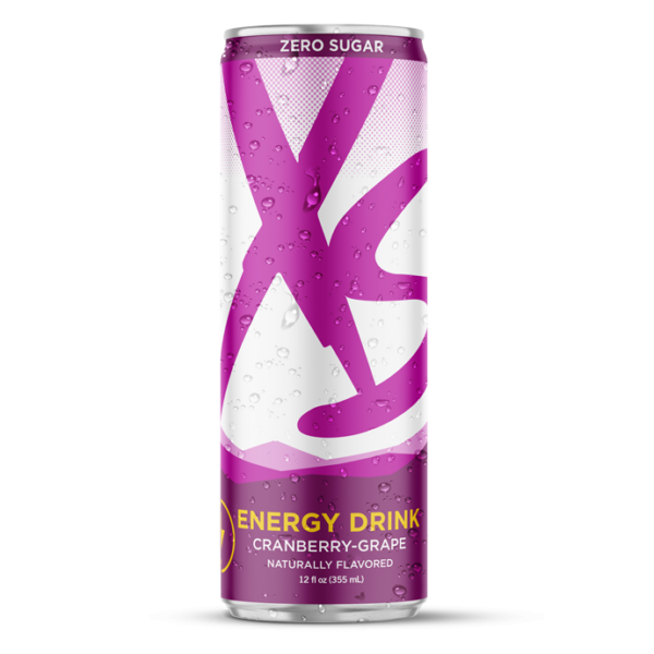 Bebida de Energía XS 355 ml Arándano Uva