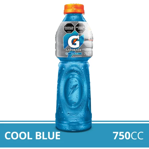 BEBIDA ENERGIZANTE GATORADE Botella PVC 750 ml