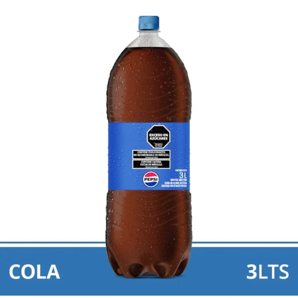 Gaseosa Cola Regular Pepsi 3 Lt