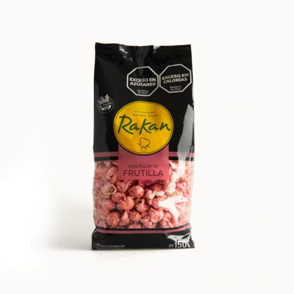 Pochoclo acaramelado frutilla 150 gr