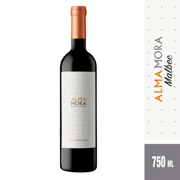 Vino Malbec Alma Mora 750ml